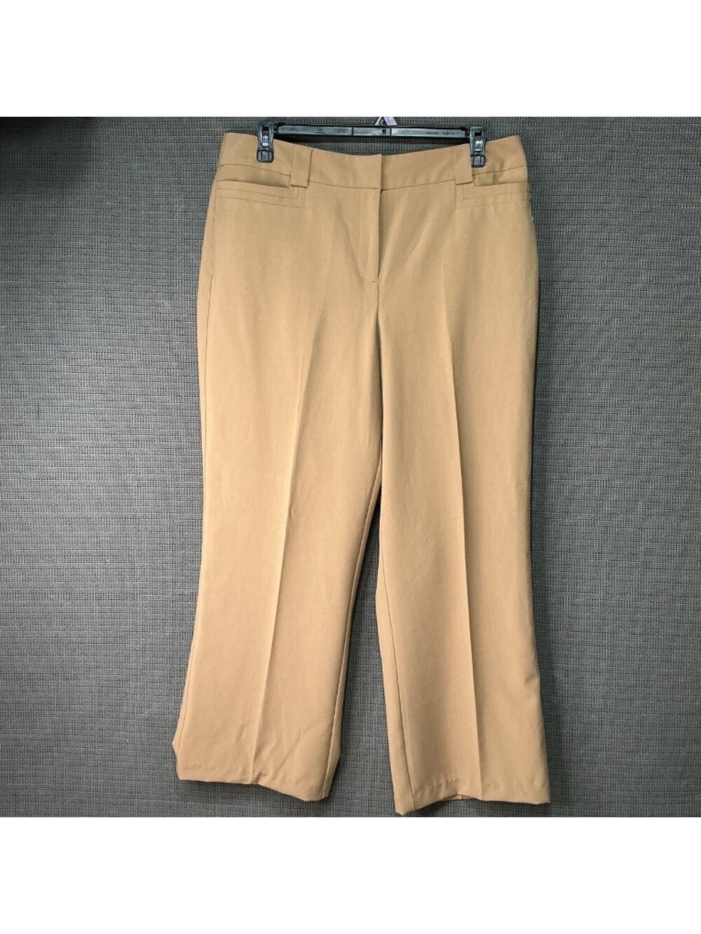 Cato Women's Plus Size 18W Beige Trousers With Stretch Fabric